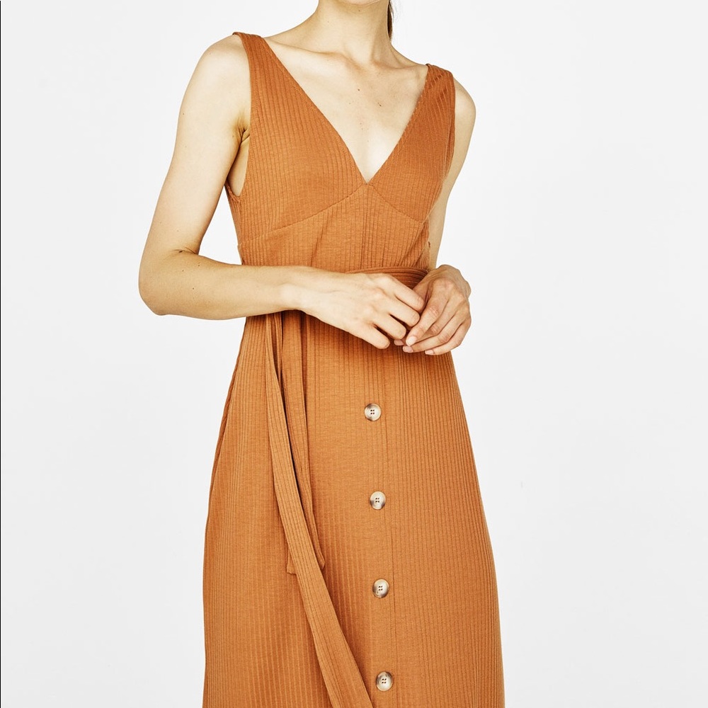 Bershka midi dress size xs WORN ONCE!